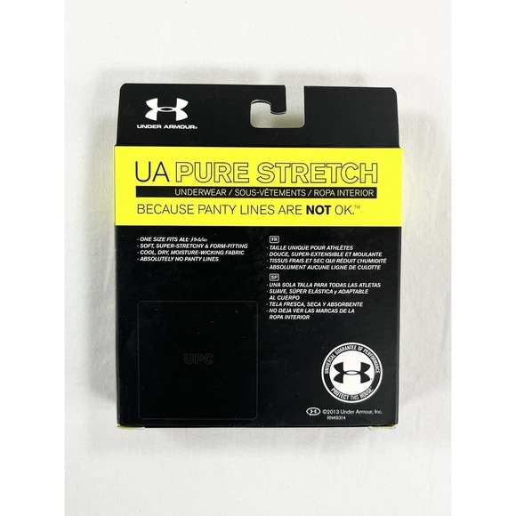 New Under Armour Pure Stretch Cheeky Panties Underwear Pink‎ Star Women's OS - Picture 2 of 3